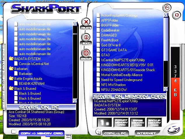 Gameshark Shark Port Code & Save Transfer Kit DISC ONLY