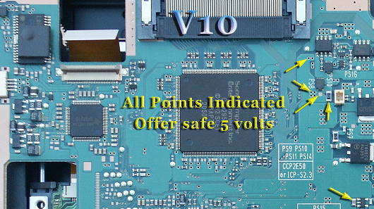 V10 5 volt points